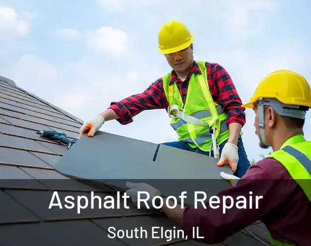  Asphalt Roof Repair South Elgin, IL
