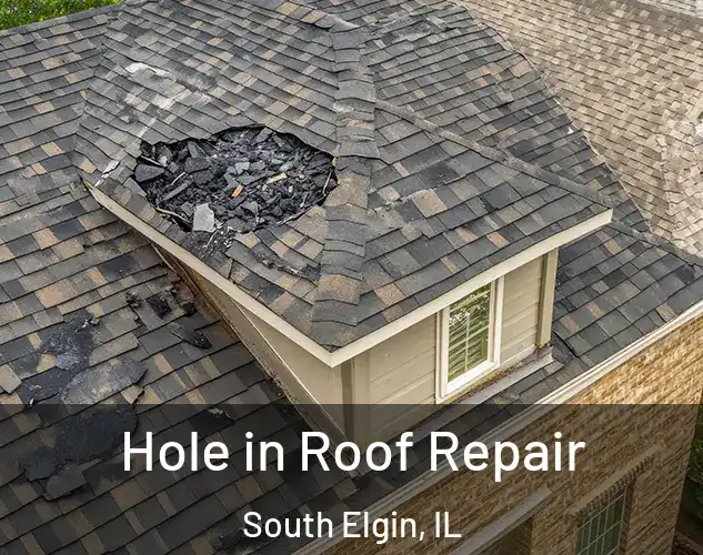  Hole in Roof Repair South Elgin, IL