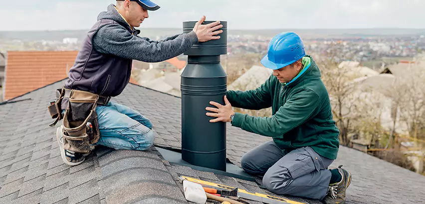 Chimney Flashing Replacement for Storm Damage in South Elgin