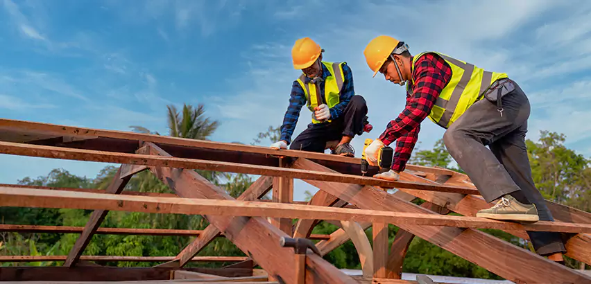 Mobile Home Roof Truss Repair in South Elgin