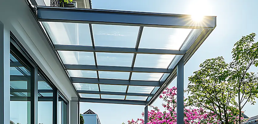 Glass Patio Roof Installation in South Elgin