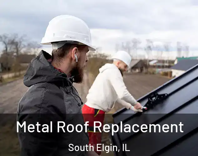 Metal Roof Replacement South Elgin, IL