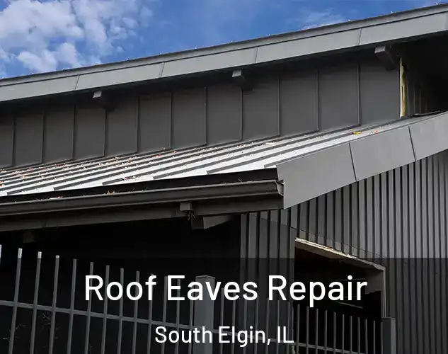  Roof Eaves Repair South Elgin, IL